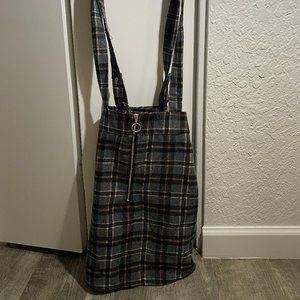 Plaid Pinafore